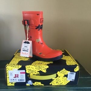 🦖 Joules Rain Boots Dinosnore print 🦖